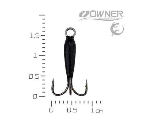 Чортик безмотилка Black Salamandra Чорний M #14 0,8гр