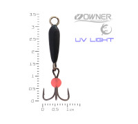 Диявол (підвісний гачок,червона кулька) XL Чорний #10 2,8гр BLACK SALAMANDRA