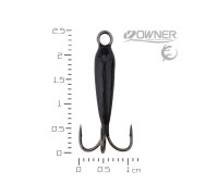 Чортик безмотилка Black Salamandra Чорний M #10 2,8гр