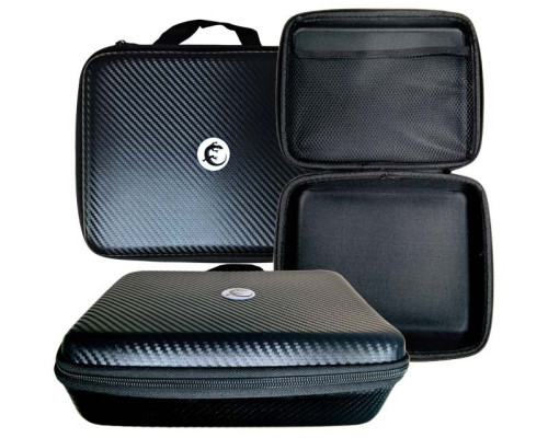 Кейс жорсткий Black Salamandra BG-24 Carbon 24х19х8см для снастей, оснащень та аксесуарів 