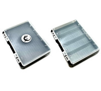 Коробка для мормишок та блешень двостороння Black Salamandra 140х105х33мм