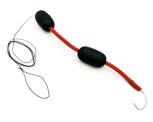 Готовий монтаж для лову сома Black Salamandra Profi 2гач 2п 5+5гр