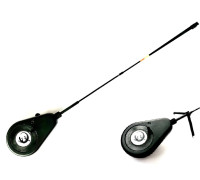 Вудка-балалайка Black Salamandra із котушкою закритого типу та  лавсановим ківком (кнопка)