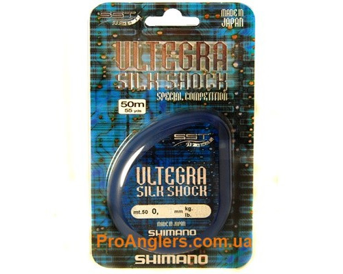 Ultegra Silk Shock 50m 0.10 леска Shimano