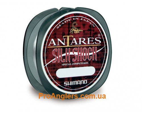 Antares Silk Shock 50m 0.18 леска Shimano