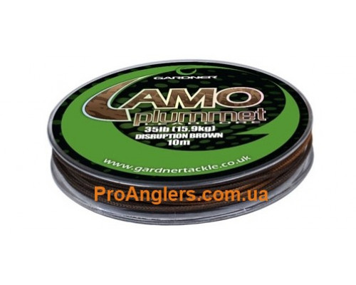 Camo Plummet Leadcore Green 10m материал Gardner