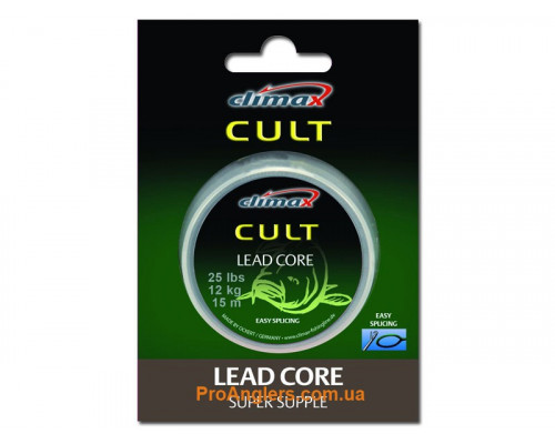 Cult Leadcore 10m 45lbs Silt лидкор Climax