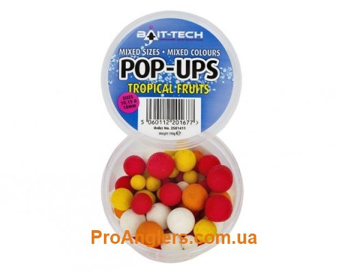 Pop-Ups Tropical Fruits mixed 110g бойлы Bait-Tech