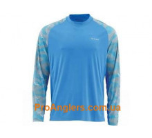 Solarflex Prints Shirt Camo Blue Harbor M блуза Simms