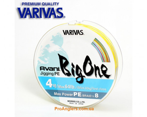 Varivas Avani Big One PE 600m #6,0 85 LB