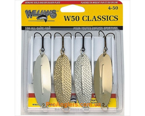 W50 CLASSIC 4 Pack набор блёсен Williams