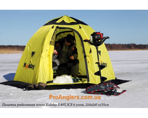 Easy Ice 6 шестигранная 210 х 245см палатка зимняя Holiday