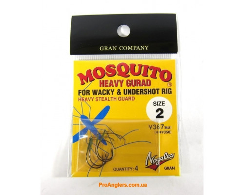 Nogales Mosquito Heavy Guard 2 крючок Varivas
