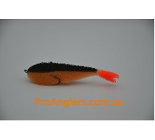 Acoustic Baits Поролонка резанная Fat Fluo Orange/Black 9 см.