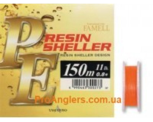 Yamatoyo PE Resin Sheller 150м 1.0/14.5lb Orange