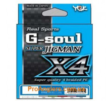 Super Jig Man X4 200m #0.6/12lb шнур плетеный YGK