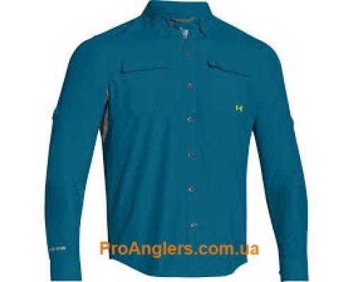 Under Armour Iso-Chill Flats Guide Shirt - UPF 30+  L