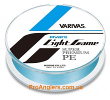 New Avani Light Game PE, 150m, #0,2 шнур Varivas