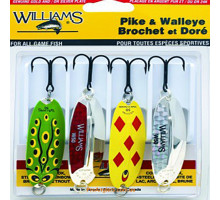 PIKE/WALLEYE KIT набор блёсен Williams