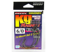 Worm 26 Kg Hook Magnum 8/0, 3 шт крючок Decoy