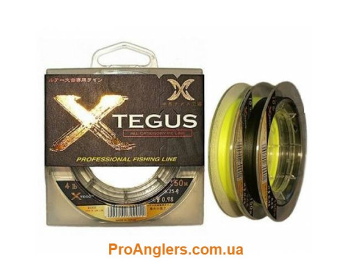 YGK X-Tegus 150м #1.0 16lb Fluo Yellow